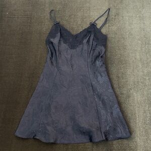 Victoria's Secret gold label Black Lace Chemise